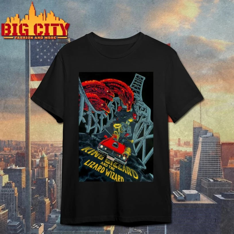 King Gizzard And The Lizard Wizard Brisbane AUS Dec 9-10 2025 Poster shirt