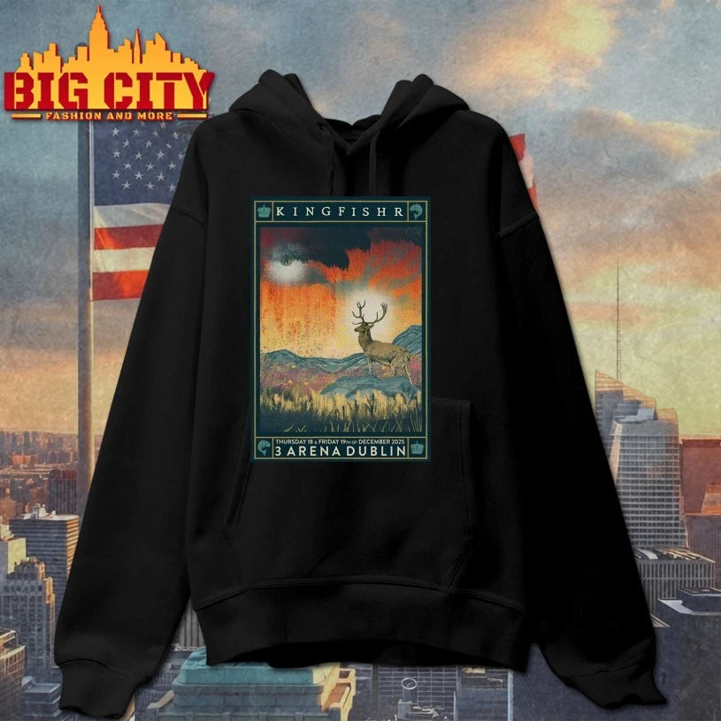 Kingfishr 12-18 12-19-2025 Dublin Ireland Poster shirt