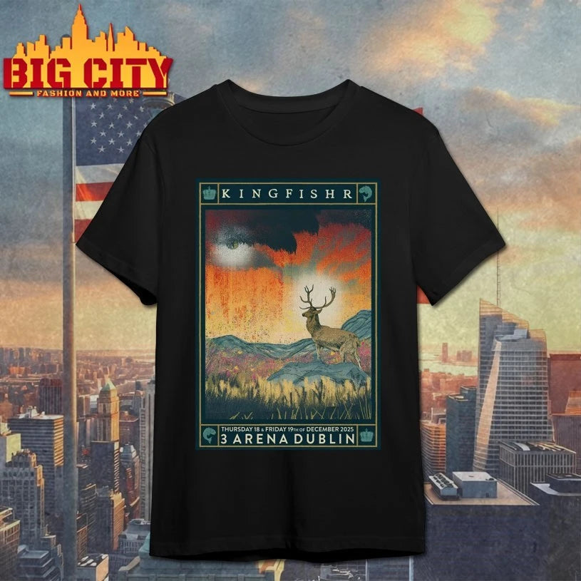 Kingfishr 12-18 12-19-2025 Dublin Ireland Poster shirt