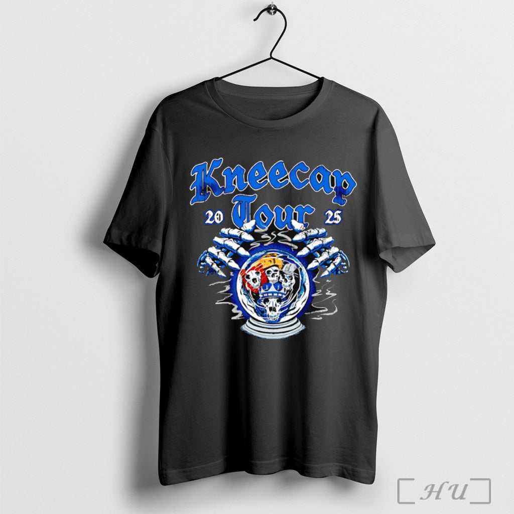 Kneecap Tour 2025 Skull T Shirt