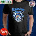 Kneecap Tour 2025 snow ball skeleton shirt