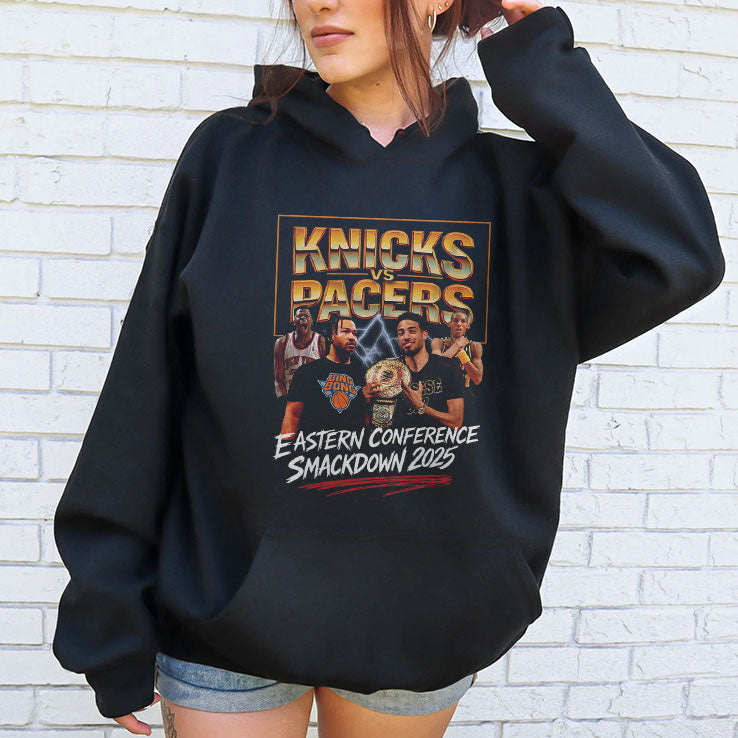 Knicks Vs Pacers Eastern Conference Smackdown 2025 T Shirt