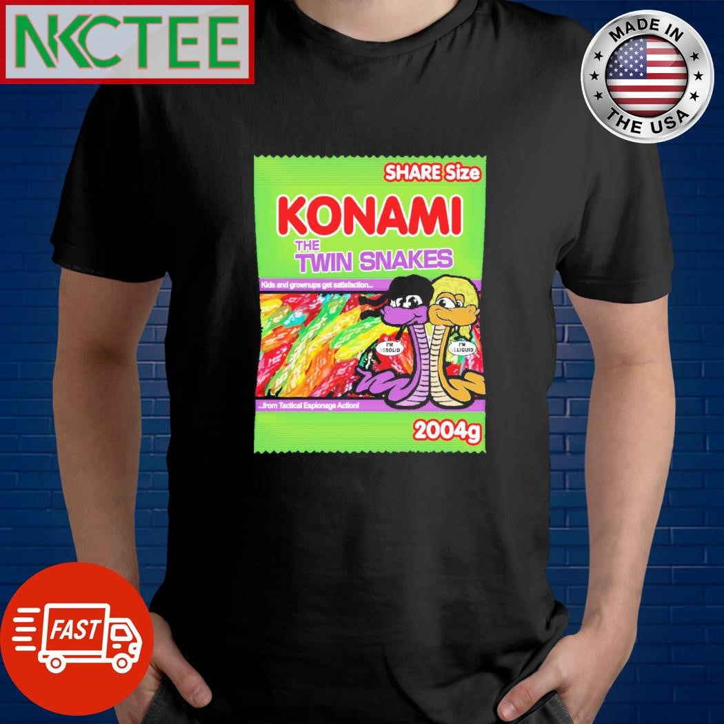 Konami The Twin Snakes candy shirt