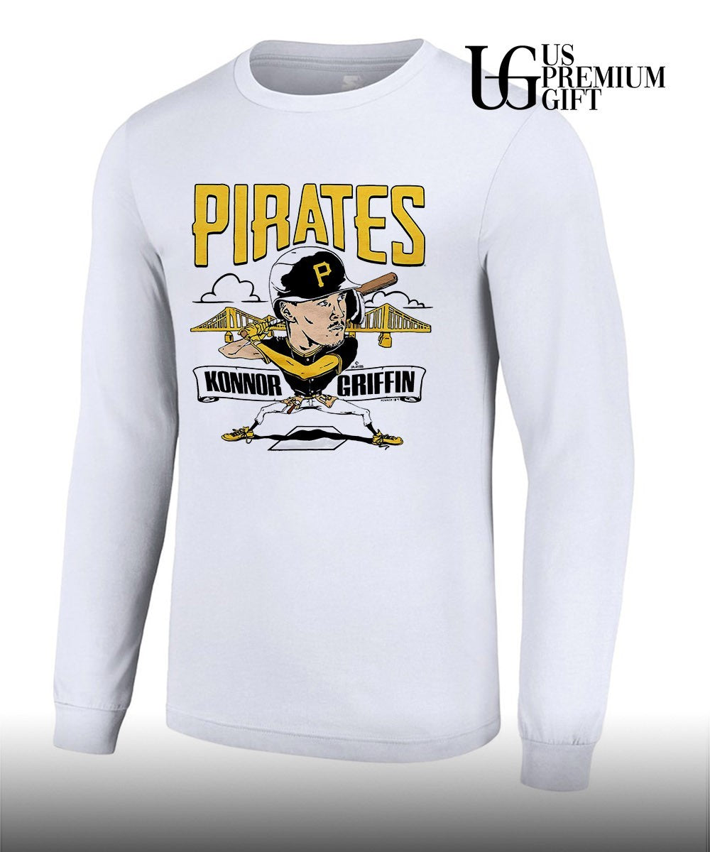Konnor Griffin player Pittsburgh Pirates baseball 2026 MLB caricature shirt