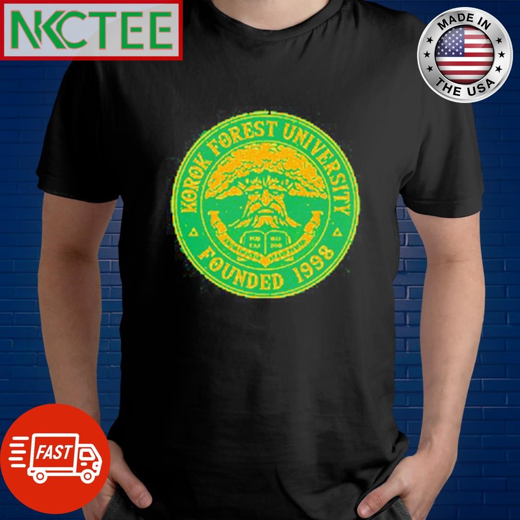 Korok Forest University Founded 1998 tree shirt