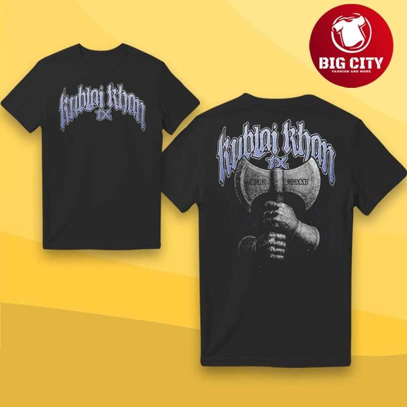 Kublai Khan TX Axe Two Sided Shirt