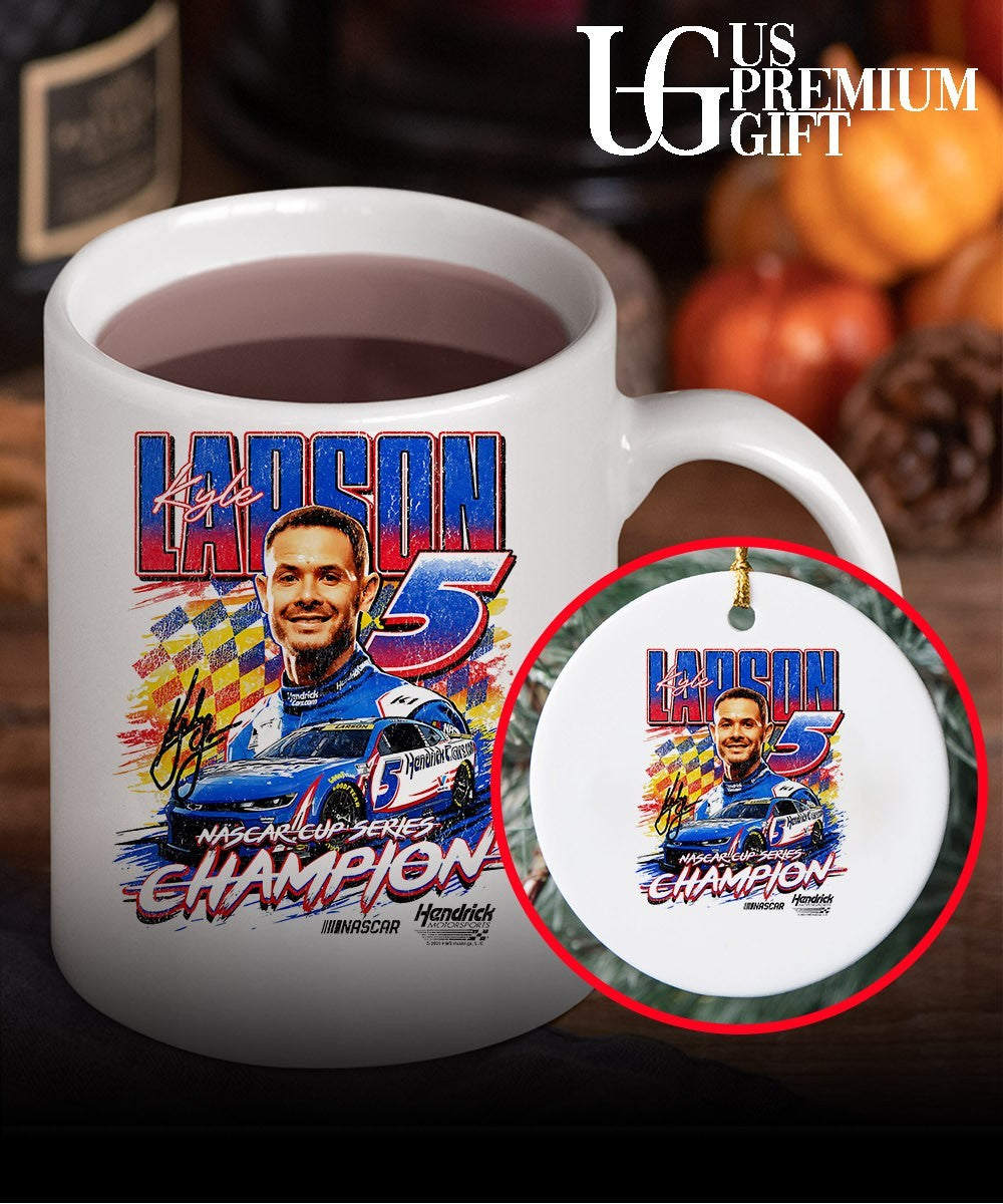 Kyle Larson Mad Engine Nascar Cup Series Champions signature shirt