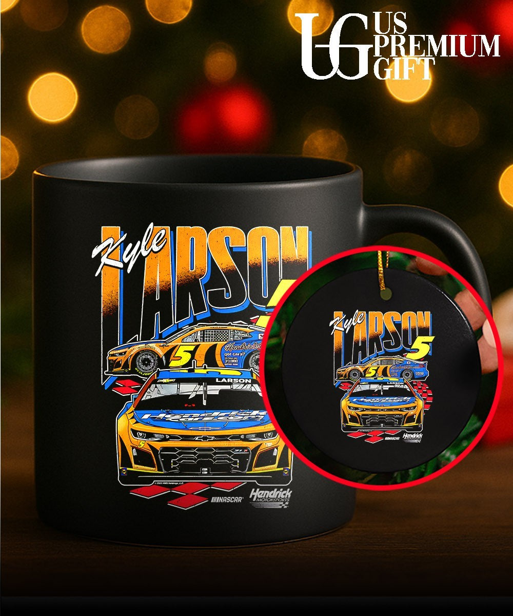 Kyle Larson Mad Engine graphic shirt