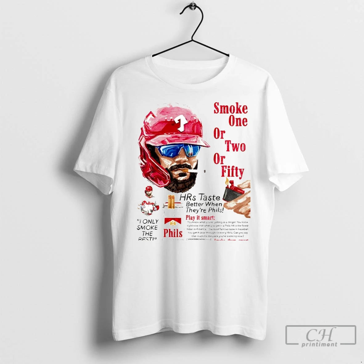 Kyle Schwarber Smoke One Or Two Or Fifty T Shirts