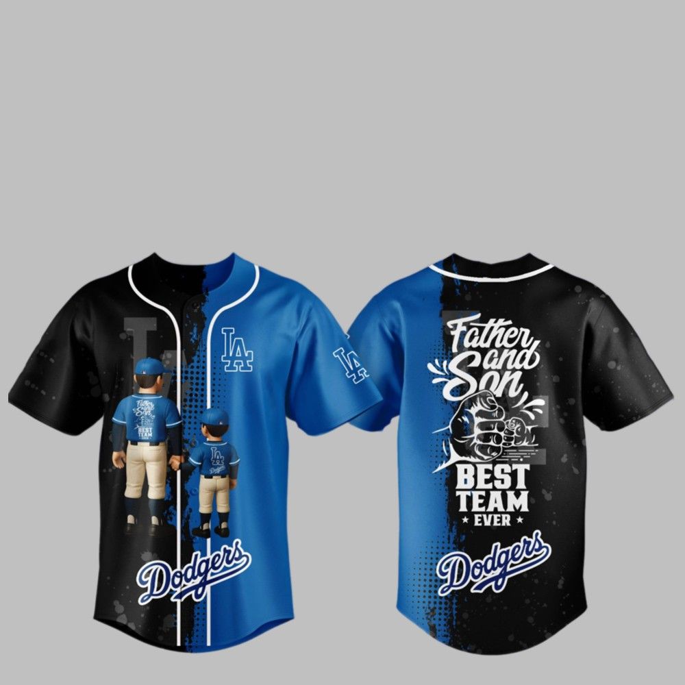LA Dodgers Happy Father's Day Jersey 2025 - Grishko.com