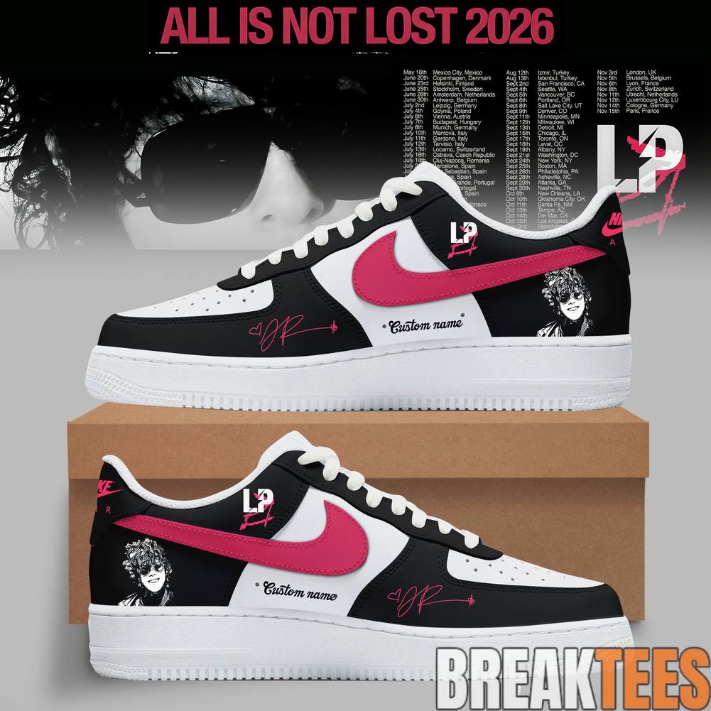 LP All Is Not Lost Tour 2026 Custom Air Force 1 Sneaker