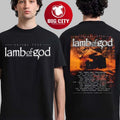 Lamb Of God Europe 2026 Summer Tour Schedule Dates Two Sided Two Sided Shirt