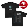 Late Night Drive Home Robot Tour Two Sided Shirt