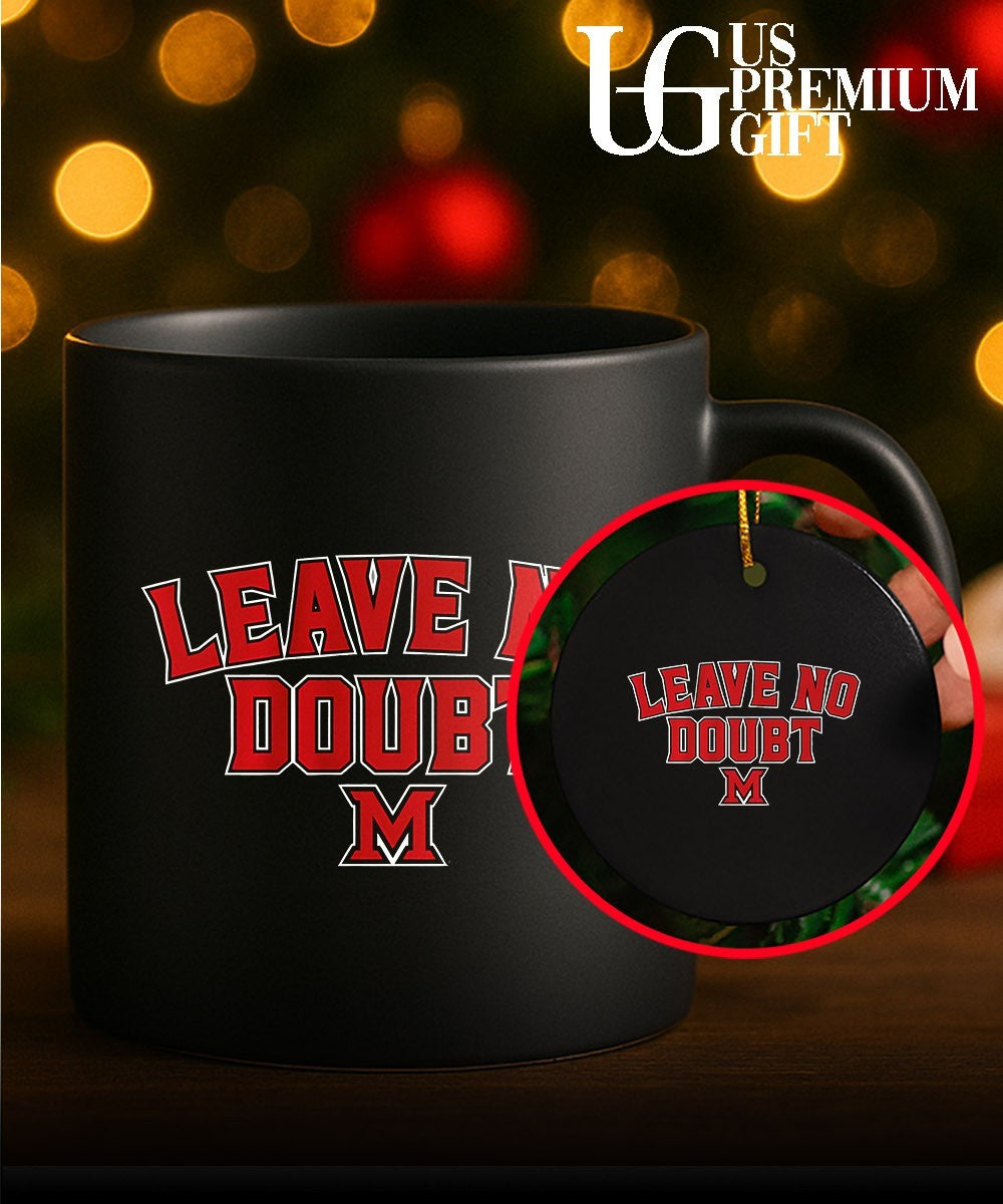 Leave No Doubt Miami RedHawks Basketball logo shirt