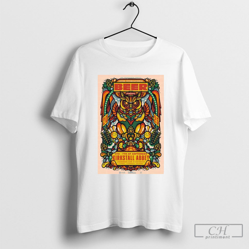 Leeds International Beer Festival 4th 7th September 2025 Shirt Tee