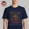 Leftover Salmon Roswell Georgia 2026 Venue Poster On May 8 And 9 2026 T-Shirt
