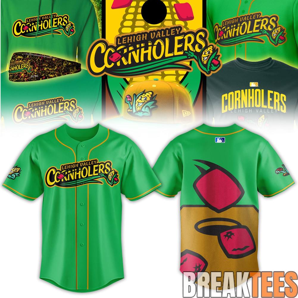 Lehigh Valley IronPigs Cornhole Special Baseball Jersey