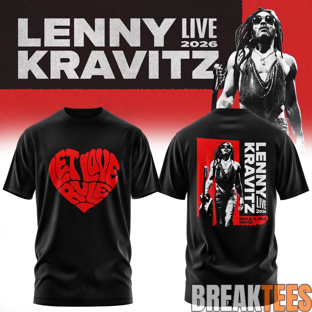 Lenny Kravitz Live 2026 Shirt