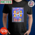 Less Than Jake UK winter circus 2026 skeleton shirt