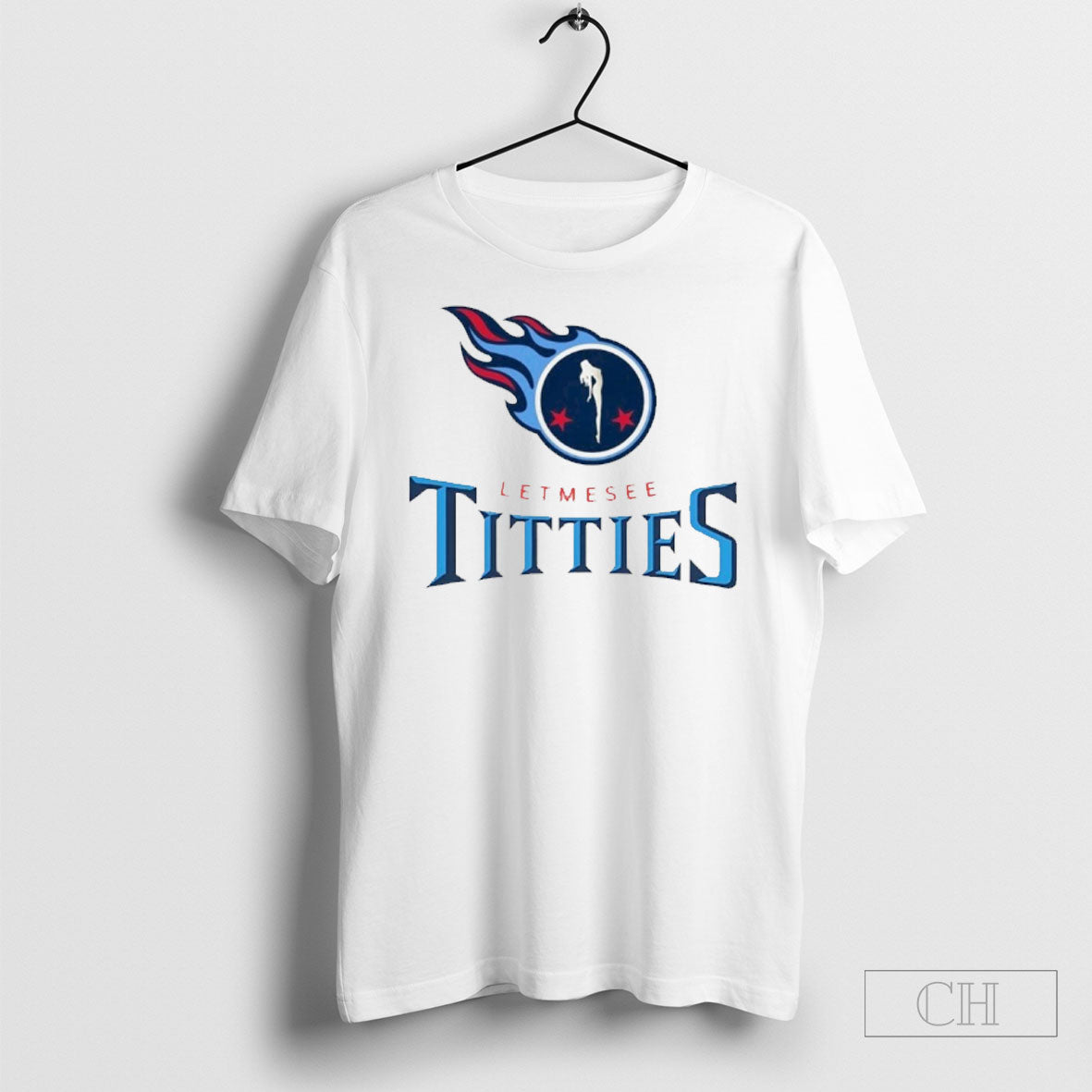 Letmesee Titties Logo Parody Shirt Tee