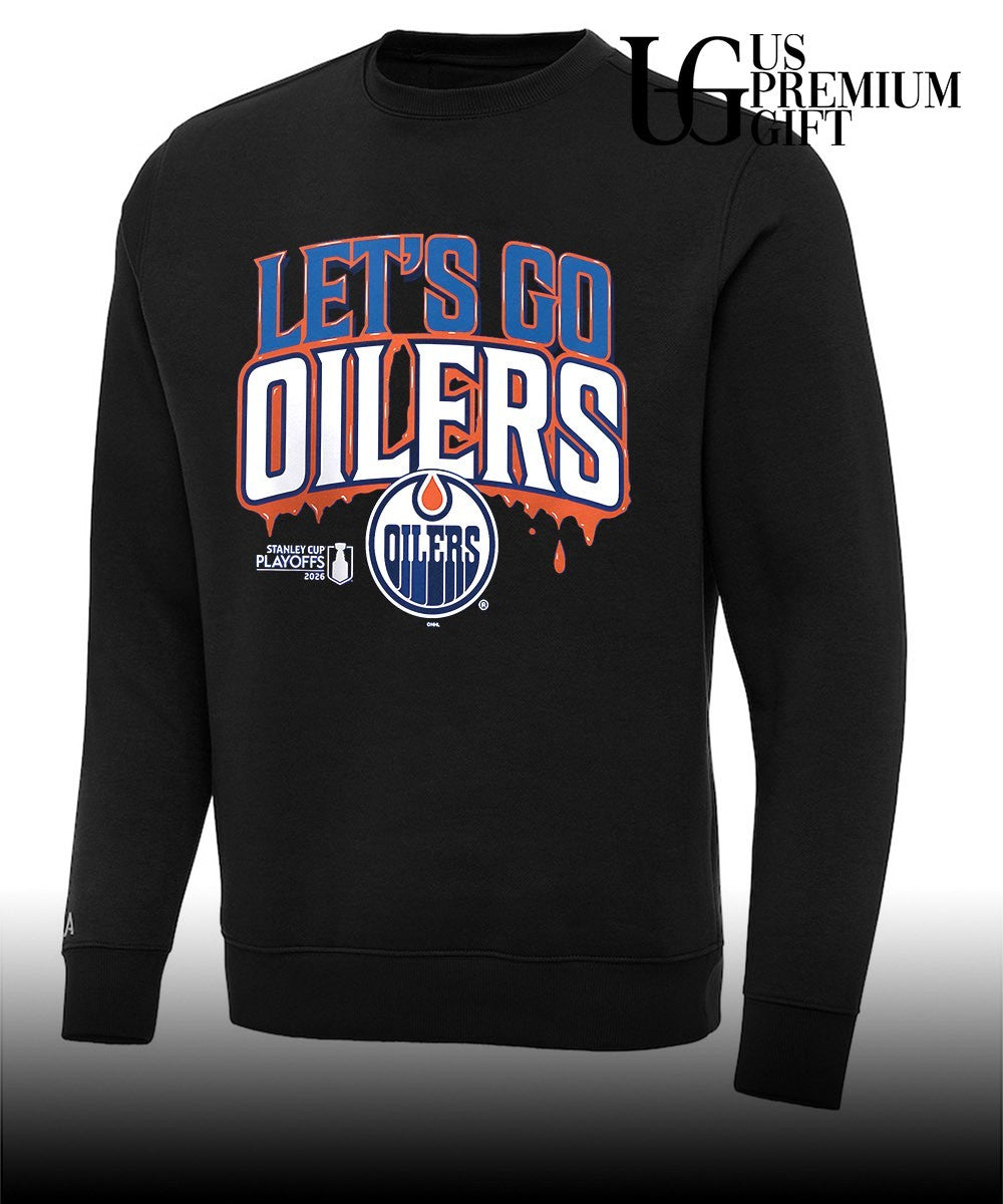 Let’s Go Edmonton Oilers NHL 2026 Stanley Cup Playoffs slogan shirt