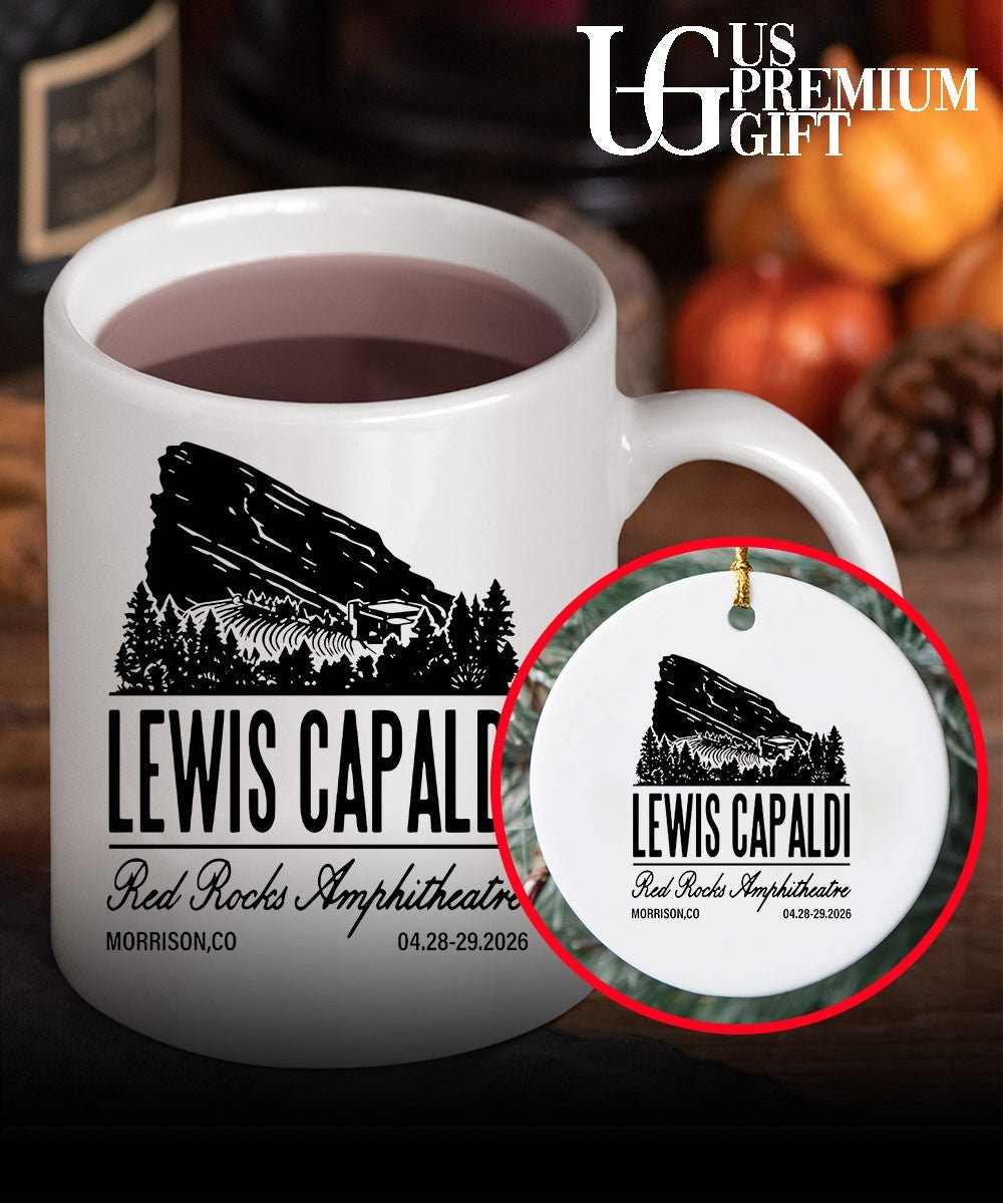 Lewis Capaldi Apr 28-29 2026 Red Rocks shirt