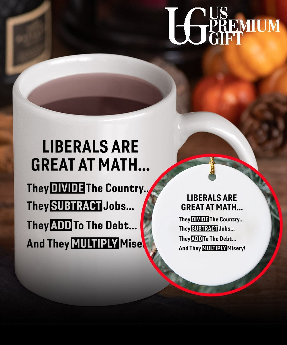 Liberals are great at math T-shirt