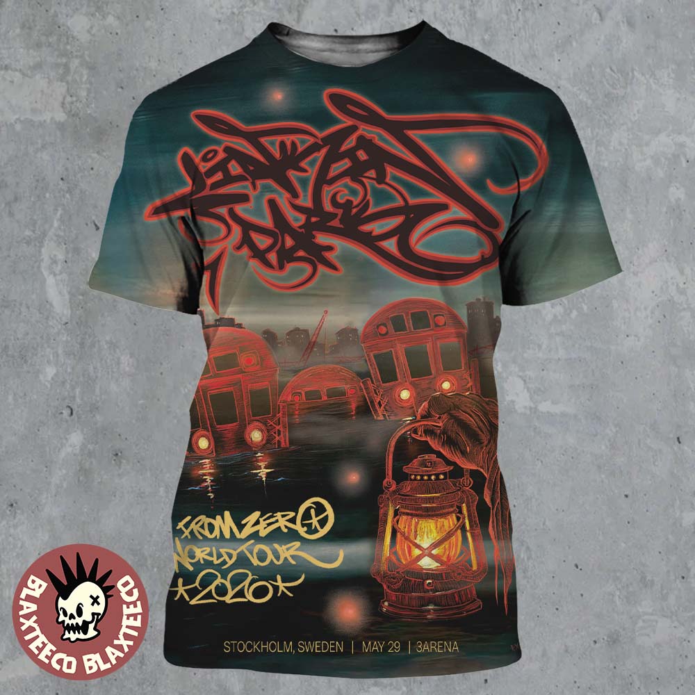 Linkin Park From Zero 2026 Tour Stockholm Sweden Poster At 3Arena On May 29 2026 All Over Print Shirt