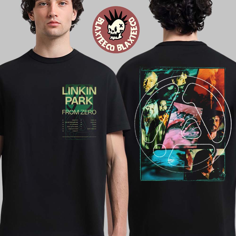 Linkin Park From Zero Photo Collage T-Shirt