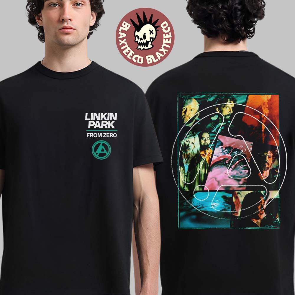 Linkin Park From Zero World Tour 2026 Europe And UK Merch Photo Collage T-Shirt