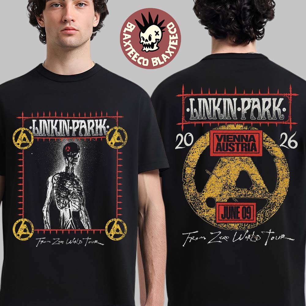 Linkin Park Vienna Austria 2026 Exclusive Event Tee At Happel Stadium On June 9 2026 T-Shirt