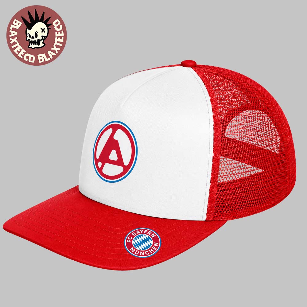 Linkin Park X Bayern Munich Munich Germany 2026 Exclusive Event Merch At Allianz Arena On 11 And 12 June 2026 Red Trucker Hat