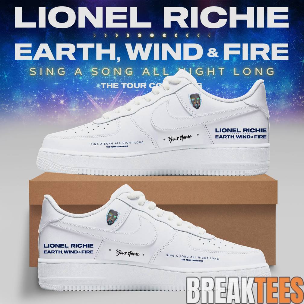 Lionel Richie Sing A Song All Night Long Tour AF1 Sneaker
