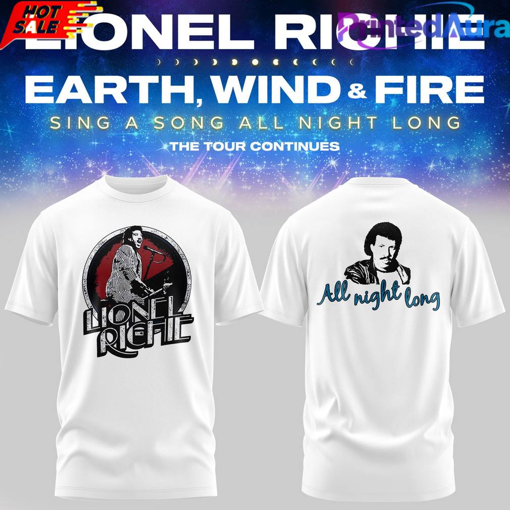 Lionel Richie Sing A Song All Night Long Tour Tee