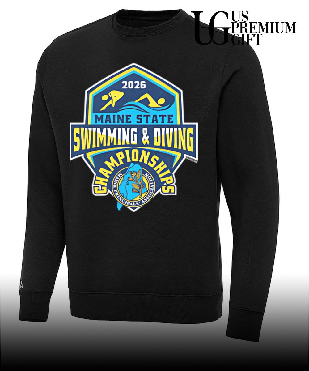 MPA Maine State Swimming & Diving Championships 2026 T-shirt