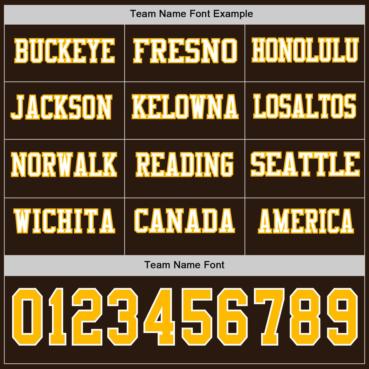 Custom Brwon Gold-White Long Sleeve Authentic Football Jersey