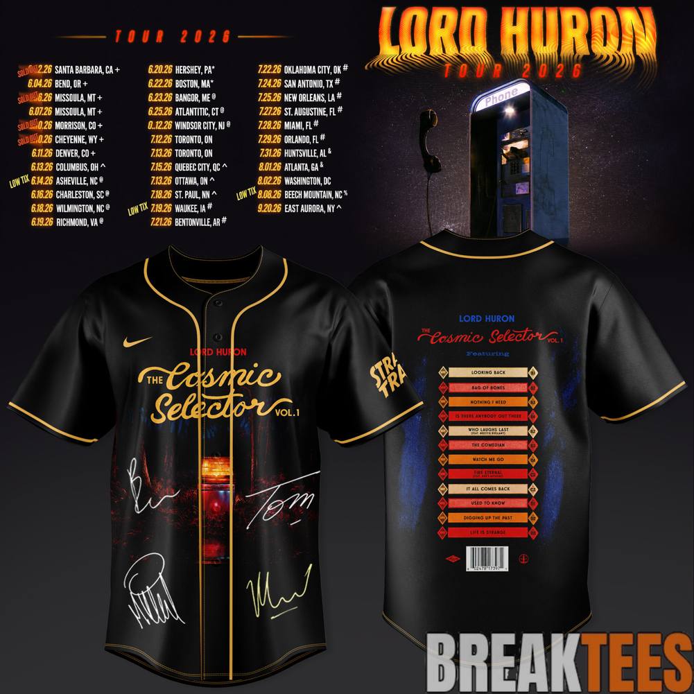 Lord Huron 2026 ”Cosmic Selector” Summer Tour Special Jersey