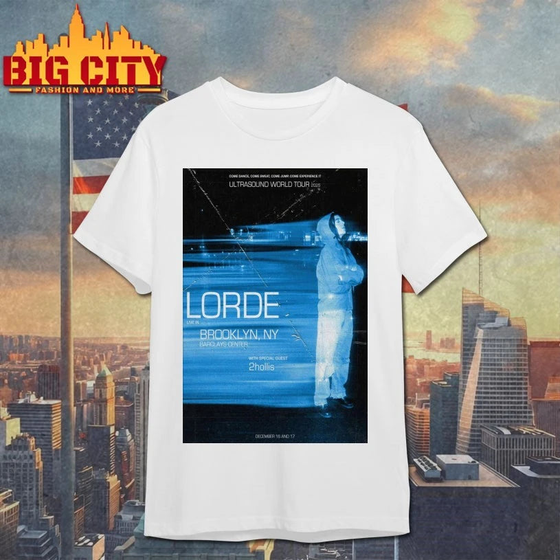 Lorde Ultrasound Dec 16-17, 2025 Brooklyn, NY Poster shirt