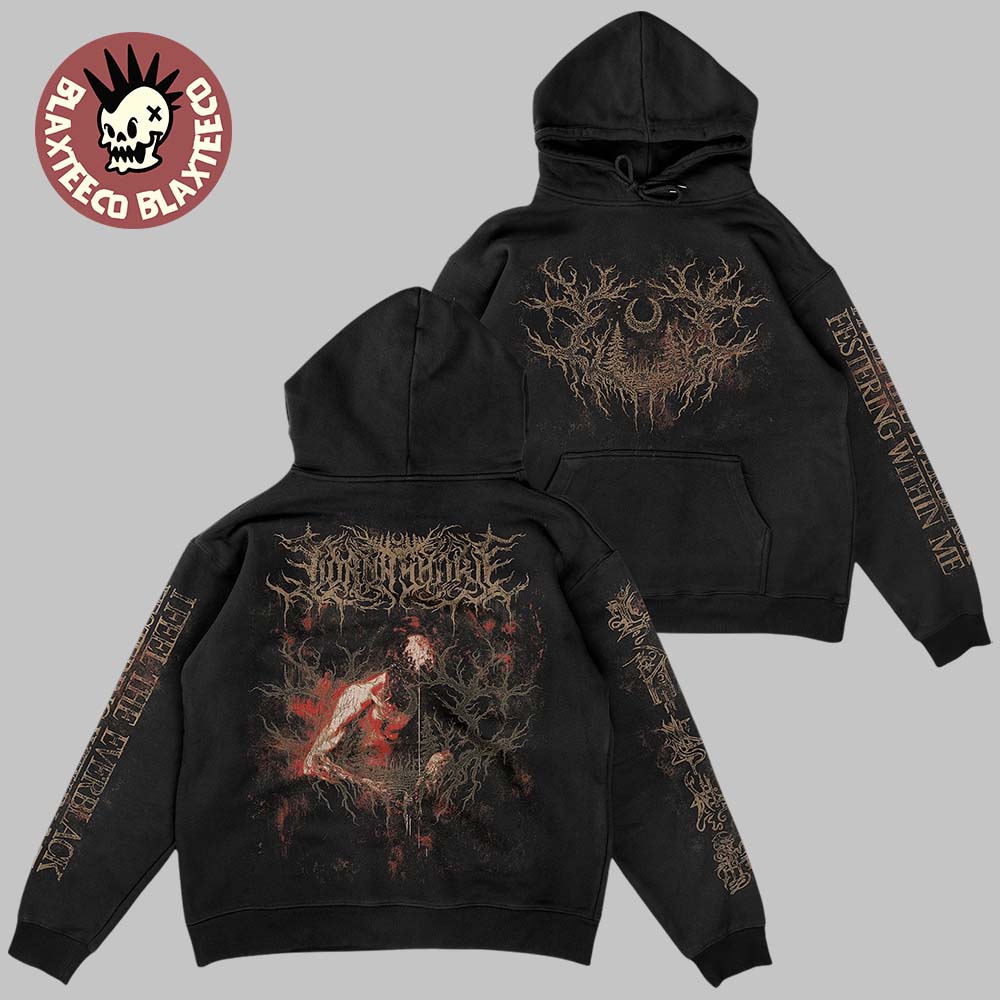 Lorna Shore I Feel The Everblack Festering Within Me 2026 Tour North America Merch Hoodie