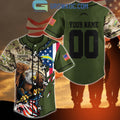 Los Angeles Chargers Veteran Proud Of America Personalized Baseball Jersey