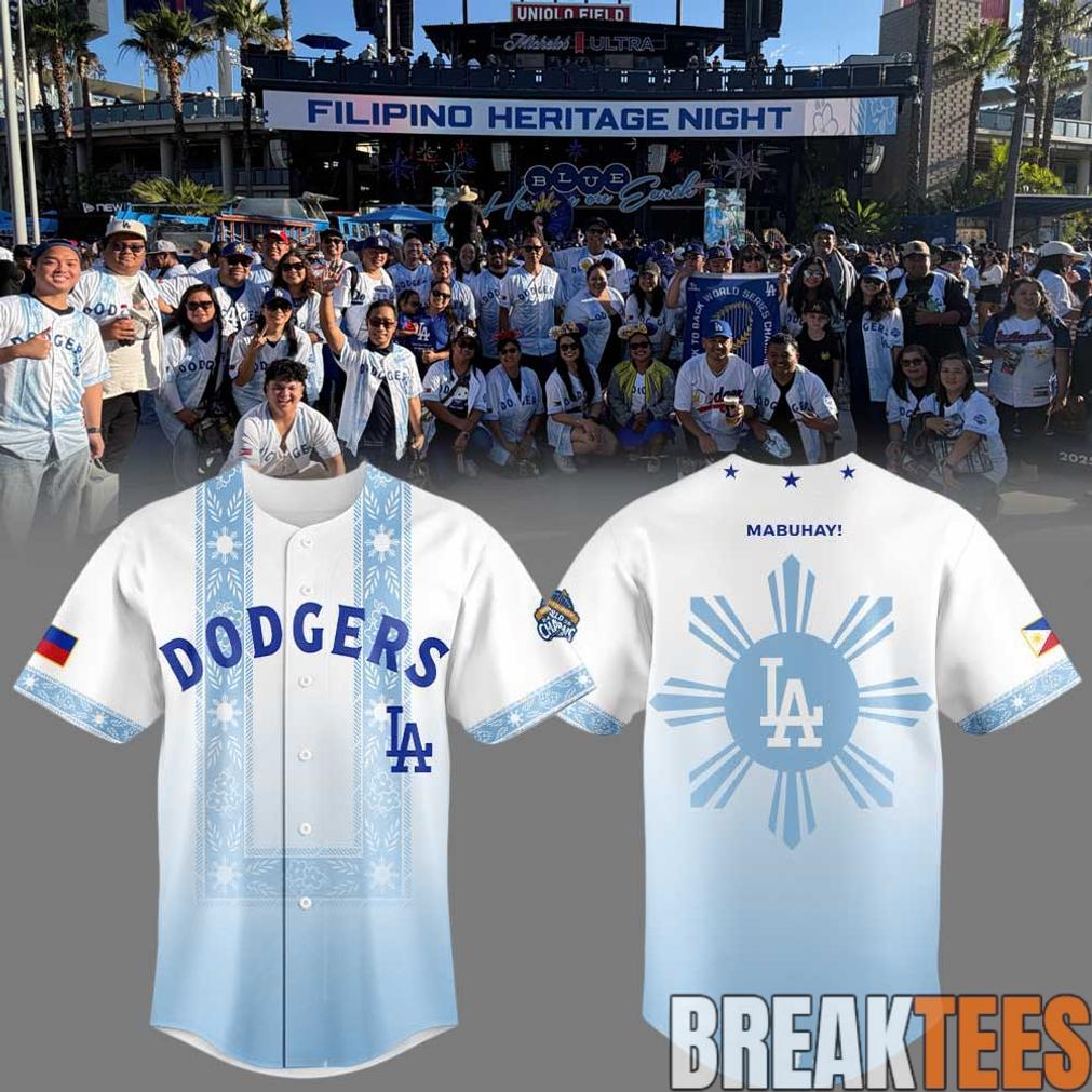 Los Angeles Dodgers Filipino Heritage Night 2026 Jersey