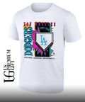 Los Angeles Dodgers Major League baseball since 1958 Cooperstown Neon shirt