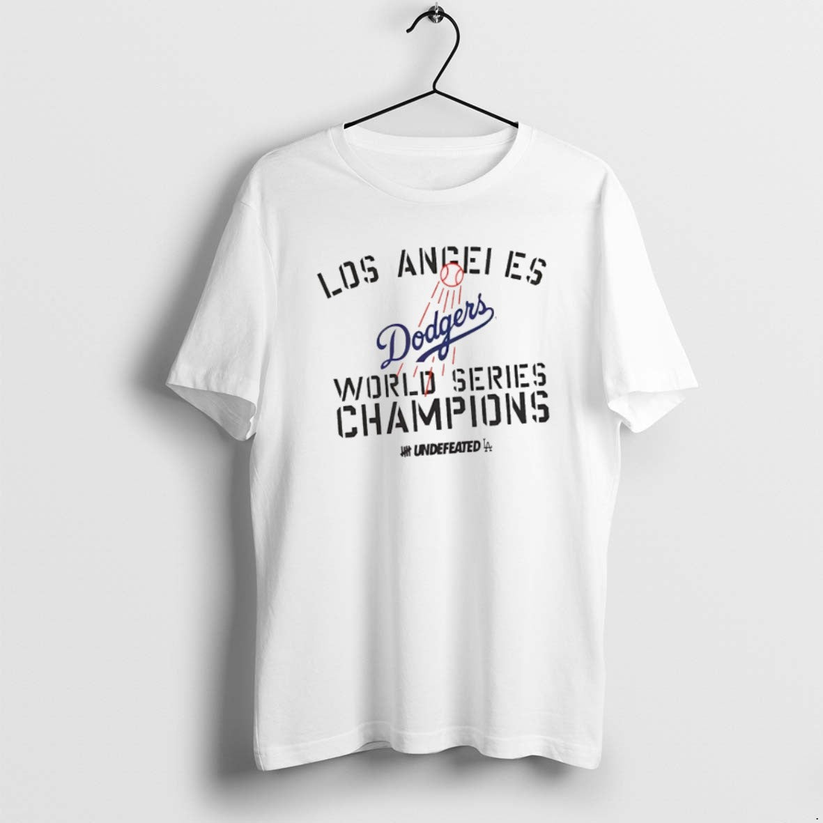 Los Angeles Dodgers World Series Champions Classic T Shirts