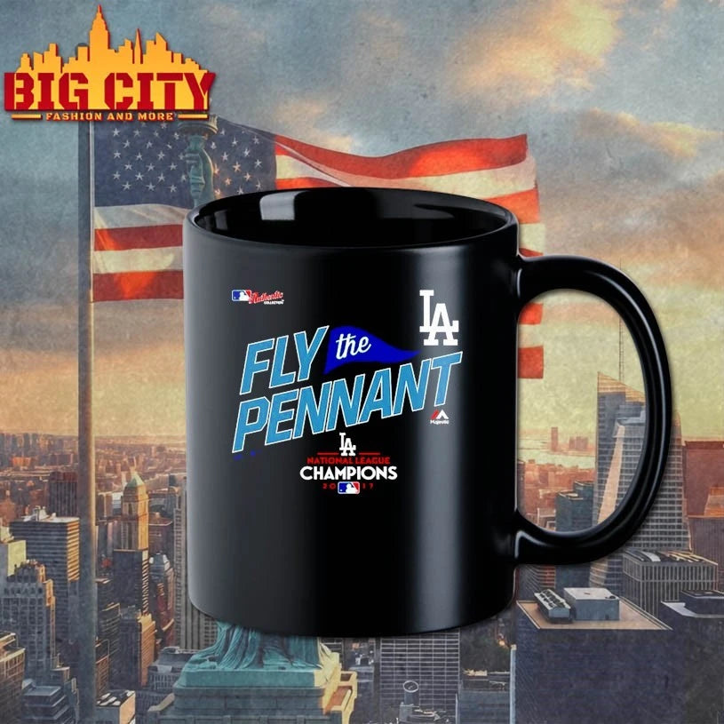 Los Angeles Dodgers fly the pennant champions shirt