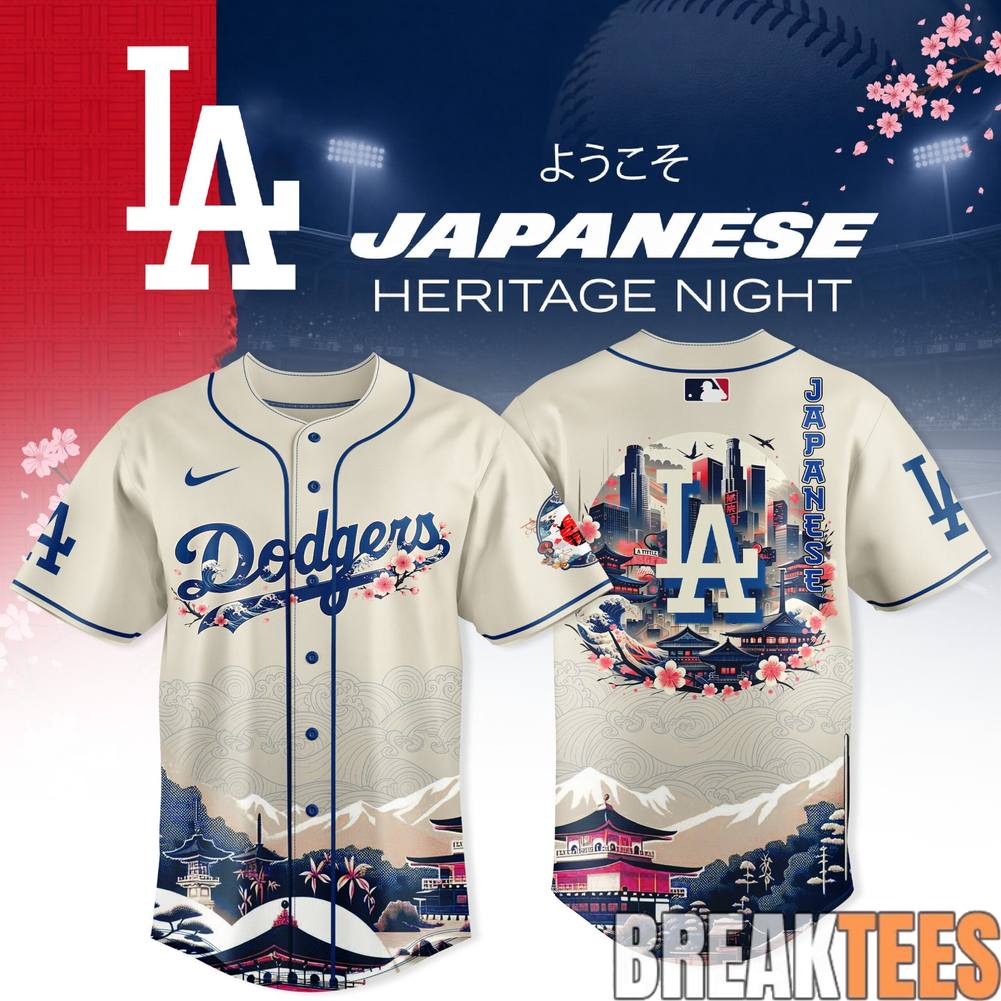 Los Angeles Dodgers x Japanese Heritage Night Jersey