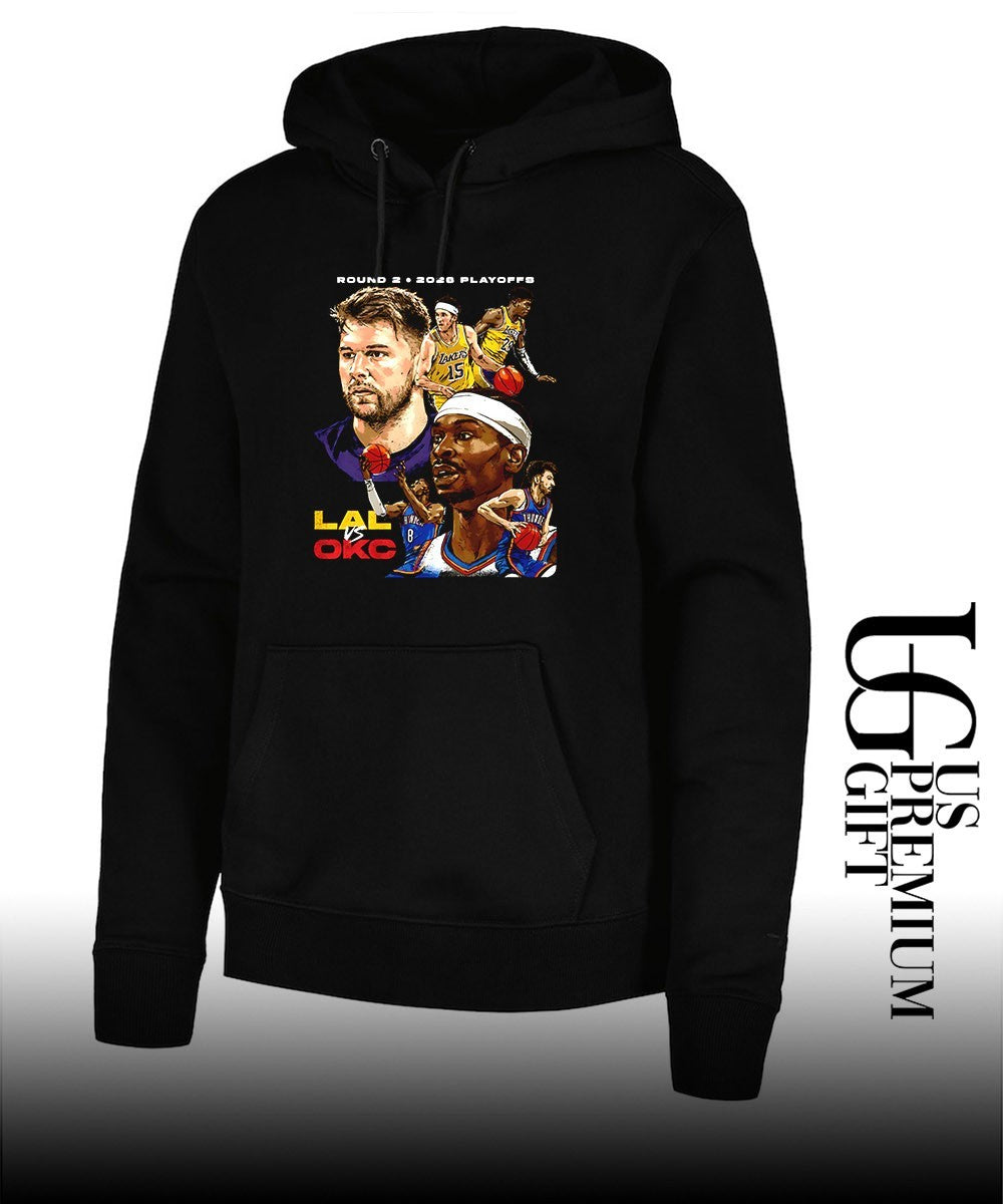Los Angeles Lakers vs Oklahoma City Thunder 2026 NBA Playoffs shirt