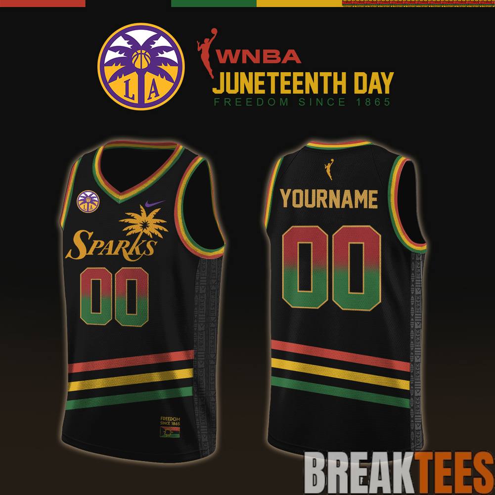 Los Angeles Sparks 2026 WNBA x Juneteenth Day Basketball Jersey