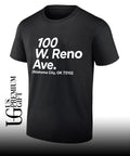 Loud City 100 W.Reno Ave Oklahoma City shirt