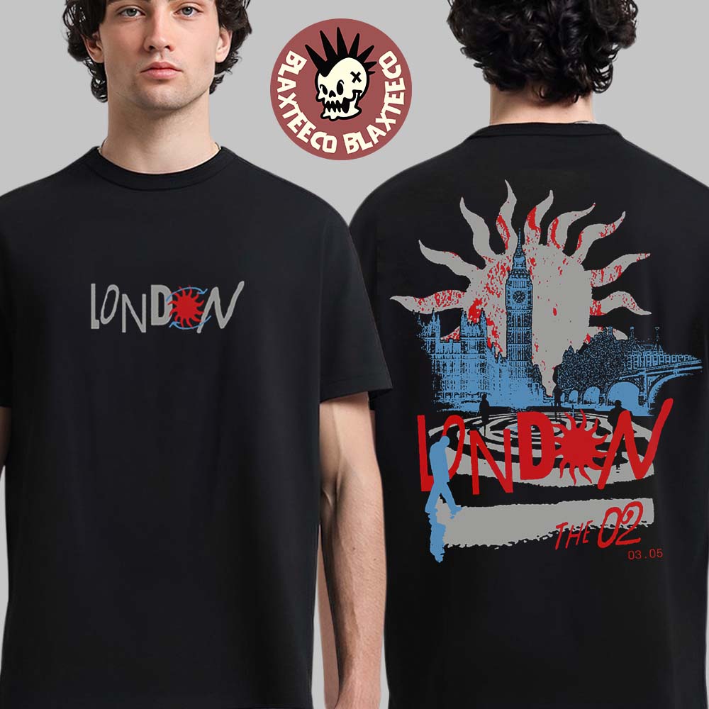 Louis Tomlinson London UK 2026 Tour Exclusive Tee At The O2 On May 3 2026 How Did We Get Here UK And EU Tour T-Shirt