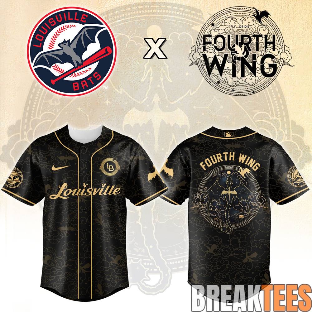 Louisville Bats x Fourth Wing Special Baseball Jersey